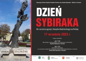 Plakat tarnowskich obchodów Dnia Sybiraka